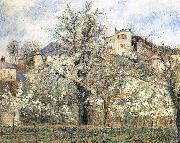Camille Pissarro Pang plans spring Schwarz oil painting artist